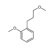 1-methoxy-2-(3-methoxypropyl)benzene Structure