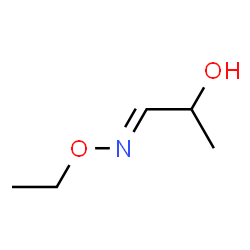 Propanal, 2-hydroxy-, O-ethyloxime (9CI) Structure