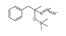 Benzene, [2-azido-2-[(trimethylsilyl)oxy]propyl]结构式