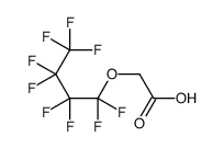 2-(1,1,2,2,3,3,4,4,4-nonafluorobutoxy)acetic acid Structure
