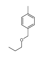 1-methyl-4-(propoxymethyl)benzene结构式