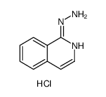 Isoquinoline, 1-hydrazinyl-, hydrochloride结构式