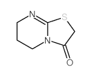 5H-Thiazolo[3,2-a]pyrimidin-3(2H)-one,6,7-dihydro-结构式