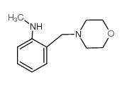 N-甲基-2-(4-吗啉基甲基)苯胺结构式