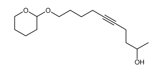 10-(2'-Tetrahydropyranyloxy)-5-decyn-2-ol结构式