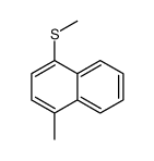 1-methyl-4-methylsulfanylnaphthalene结构式