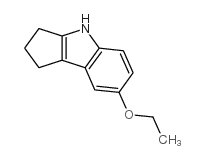 Cyclopent[b]indole, 7-ethoxy-1,2,3,4-tetrahydro- (7CI)结构式