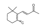 [2-<13>CH3]-β-ionone Structure