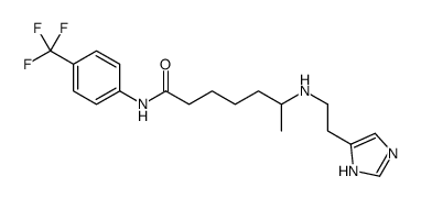 histamine trifluoromethyl-toluidide结构式
