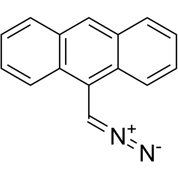 9-重氮基甲基蒽结构式