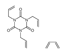 buta-1,3-diene,1,3,5-tris(prop-2-enyl)-1,3,5-triazinane-2,4,6-trione Structure