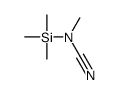methyl(trimethylsilyl)cyanamide结构式