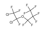perfluoropropyl 1,2-Dichlorotrifluoroethyl Ether Structure