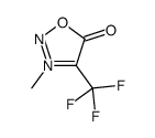 3-Methyl-4-(trifluoromethyl)-sydnone结构式