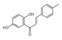 1-(2,5-dihydroxyphenyl)-3-(4-methylphenyl)prop-2-en-1-one结构式