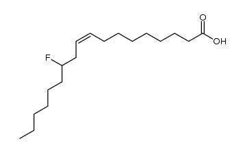 12-fluorooleic acid Structure