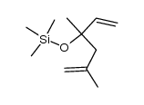 ((3,5-dimethylhexa-1,5-dien-3-yl)oxy)trimethylsilane Structure