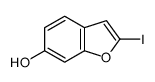 2-iodo-1-benzofuran-6-ol Structure