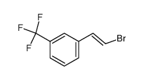 (E)-1-(2-bromovinyl)-3-trifluoromethylbenzene Structure