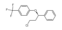 [R]-(+)-1-chloro-3-phenyl-3-[4-(trifluoromethyl)phenoxy]propane Structure