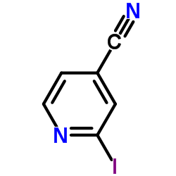 4-氰基-2-碘砒啶结构式