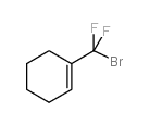 1-溴二氟甲基-1-环己烯结构式