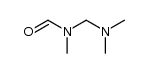 N-((dimethylamino)methyl)-N-methylformamide结构式