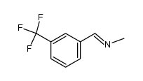 N-{[3-(trifluoromethyl)phenyl]methylidene}methanamine Structure