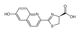 2-(6-hydroxyquinolyl)-2-thiazole-4-carboxylic acid Structure