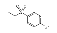2-溴-5-(乙砜基)吡啶结构式