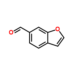 苯并呋喃-6-甲醛结构式