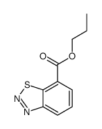 propyl 1,2,3-benzothiadiazole-7-carboxylate Structure