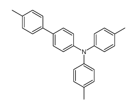 4-methyl-N-(4-methylphenyl)-N-[4-(4-methylphenyl)phenyl]aniline结构式