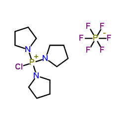 氯代三吡咯烷基六氟磷酸盐结构式