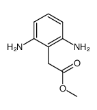 methyl 2-(2,6-diaminophenyl)acetate structure