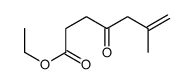 ethyl 6-methyl-4-oxohept-6-enoate结构式