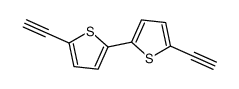 2-ethynyl-5-(5-ethynylthiophen-2-yl)thiophene Structure