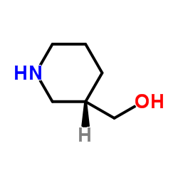 3-Piperidinylmethanol Structure