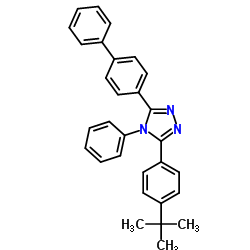 3-(联苯-4-基)-5-(4-叔丁基苯基)-4-苯基-4H-1,2,4-三唑图片