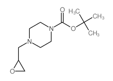 1-(2,3-环氧基丙基)-4-叔丁氧基羰基哌嗪结构式