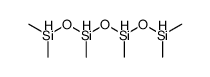 dimethylsilyloxy-[dimethylsilyloxy(methyl)silyl]oxy-methylsilane结构式