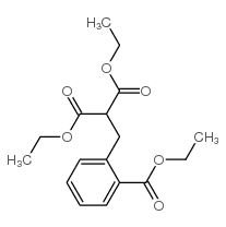 2,2'-双(乙氧羰基)-3-苯基丙酸乙酯结构式