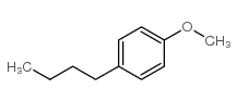 Benzene,1-butyl-4-methoxy-结构式