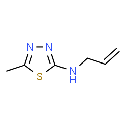 1,3,4-Thiadiazole,2-(allylamino)-5-methyl- (8CI)结构式