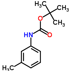 间甲苯氨基甲酸叔丁酯结构式