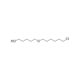5-((6-氯己基)氧基)戊-1-醇结构式