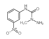 Hydrazinecarboxamide,1-methyl-N-(3-nitrophenyl)-结构式
