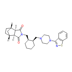 盐酸鲁拉西酮杂质 02结构式