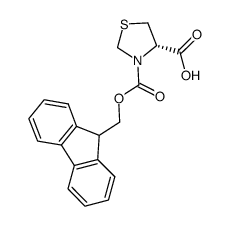 FMOC-D-硫代脯氨酸结构式