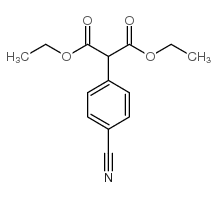 DIETHYL 2-(4-CYANOPHENYL)MALONATE结构式